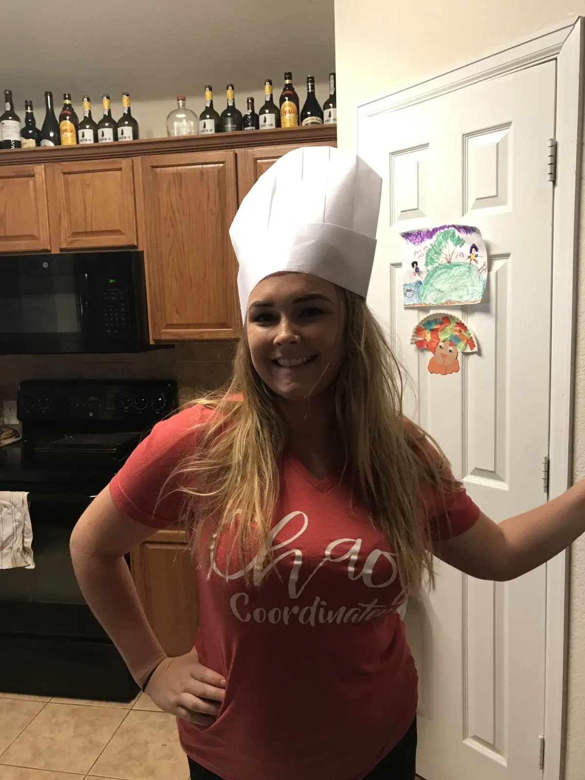 Chaos Coordinator having fun in the kitchen